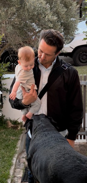 Oliver Godwin at home in Sydney